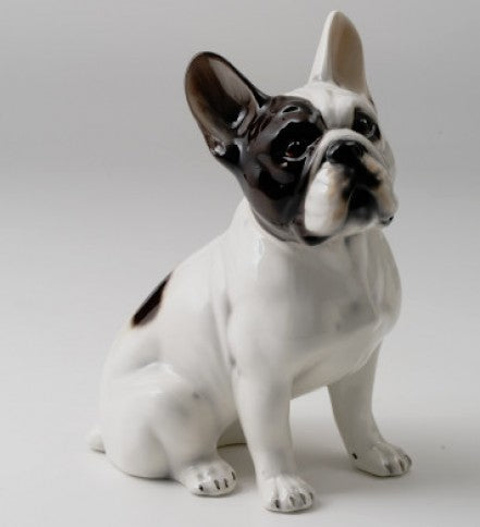 French bulldog statue