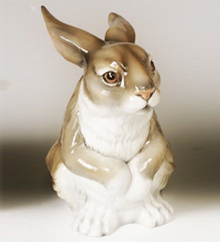 Rabbit toilet brush holder
