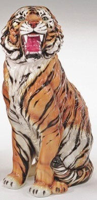 Tigre in ceramica