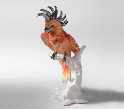 Cacatua in ceramica