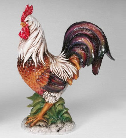 Gallo in ceramica