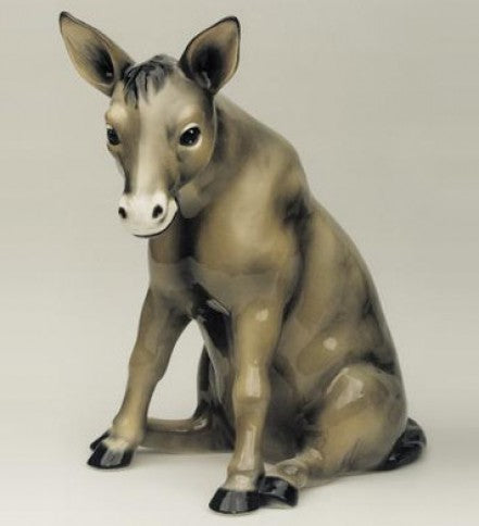 Ceramic donkey