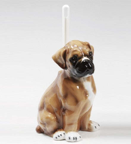 Boxer toilet brush holder