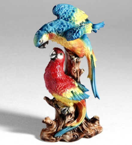 Coppia di Pappagalli  cm 51