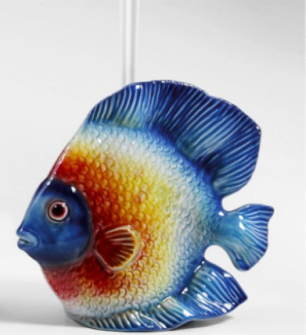 Pesce Discus blu portascopino