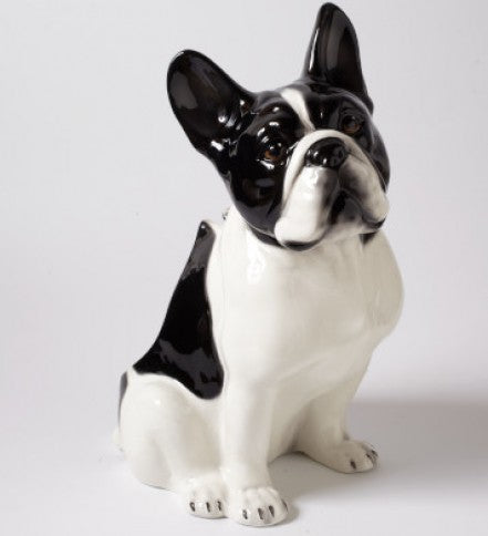 Bulldog toilet brush holder