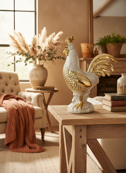 Gallo bianco oro
