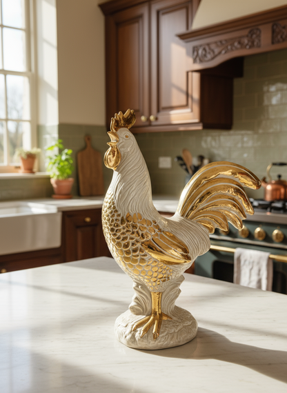 Gallo bianco oro